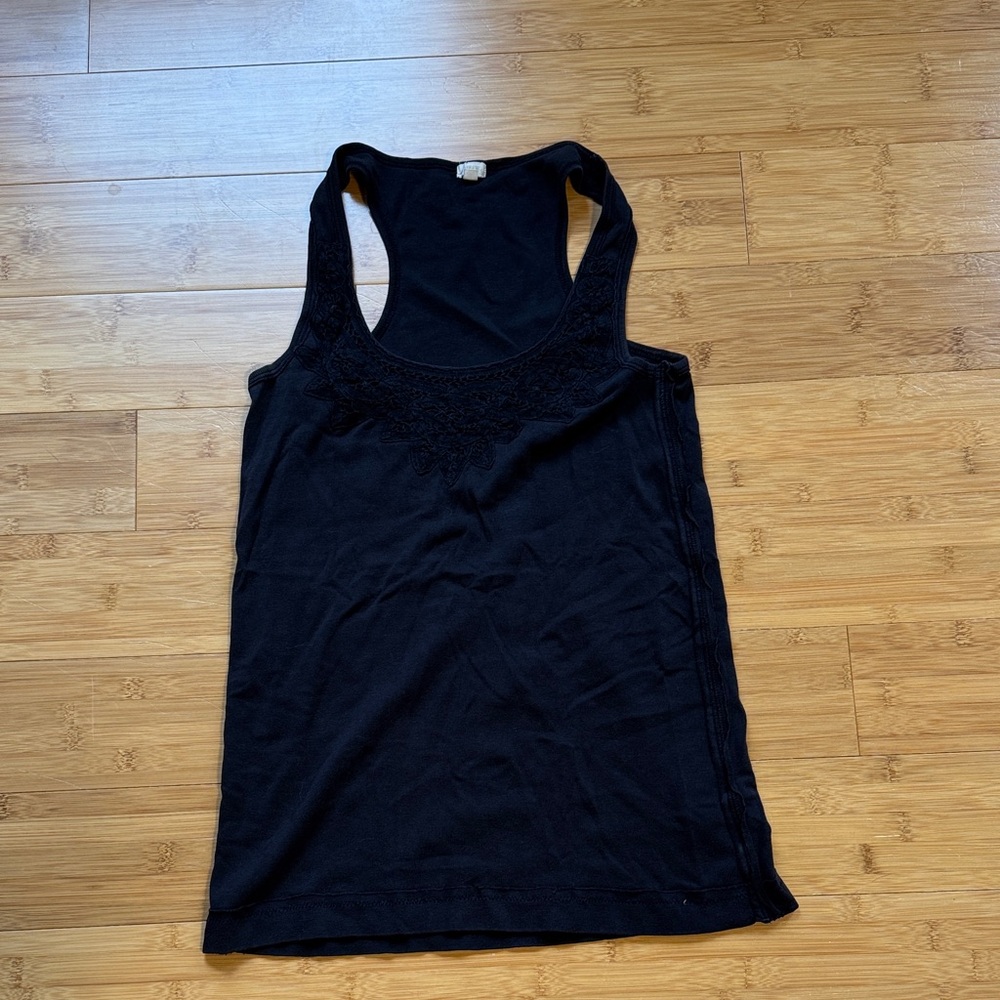 J. Crew Charcoal Sleeveless Top